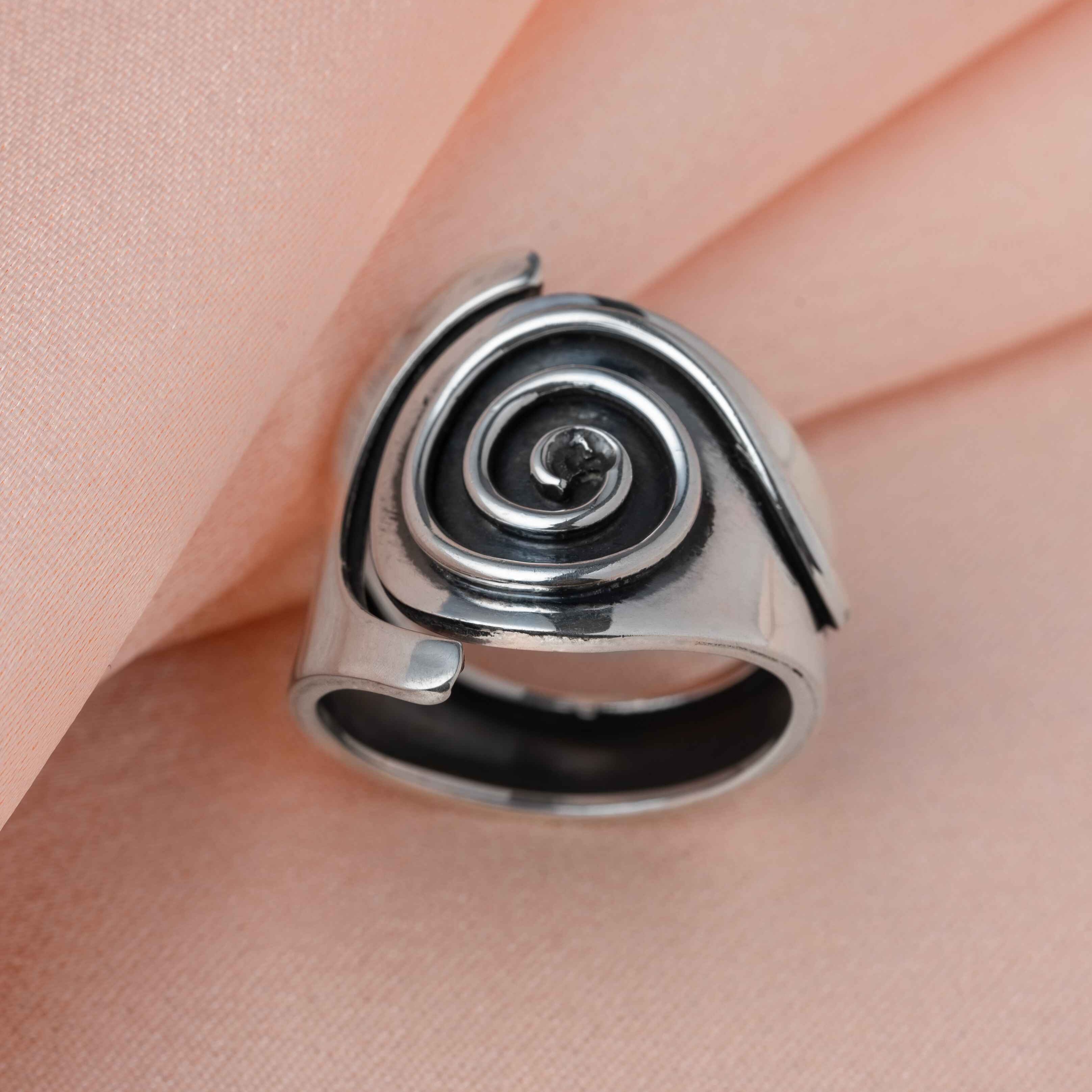 Spiral Shell Ring