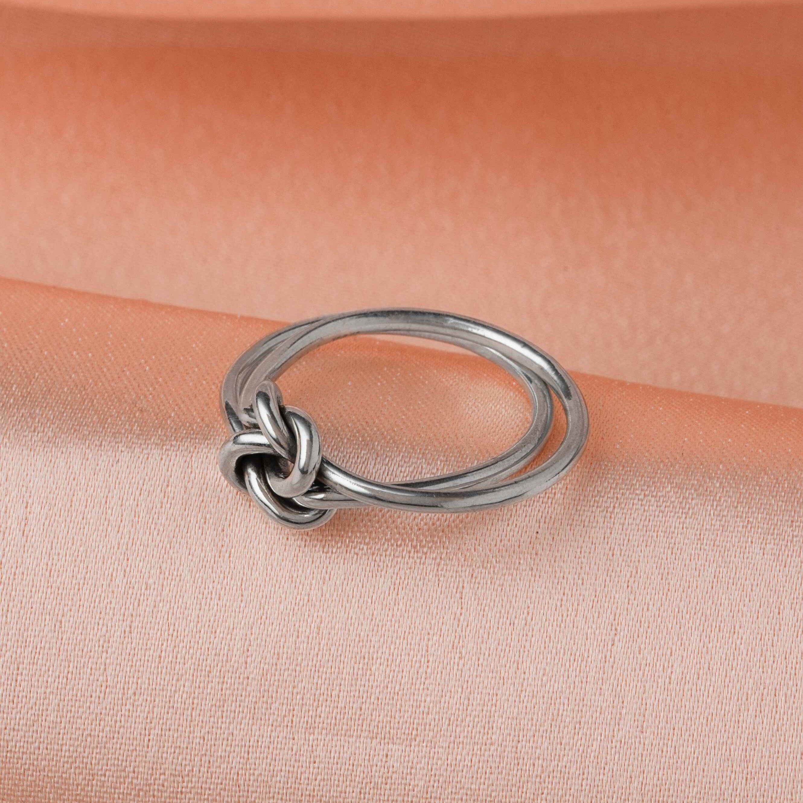 Lovers Double Knot Ring